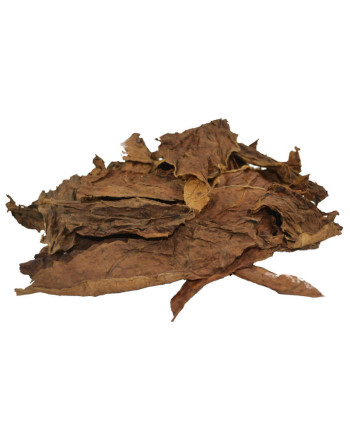 Feuilles de tabac écotées Kentucky Fire Cured (séchage au feu de bois) - 69.90 euros le kilo.