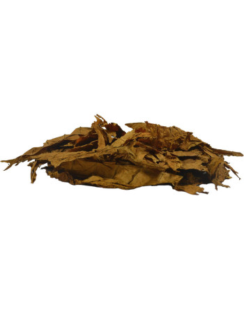 Feuilles naturelles de tabac oriental krumovgrad en tas